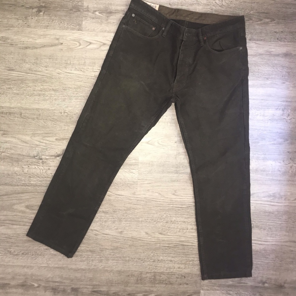 Men’s Polo R.Lauren 625 Varick Slim Brown SZ.36x32